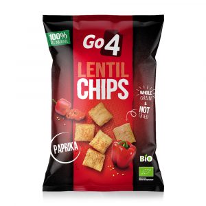 Chips Linte Paprika Go4 40 g